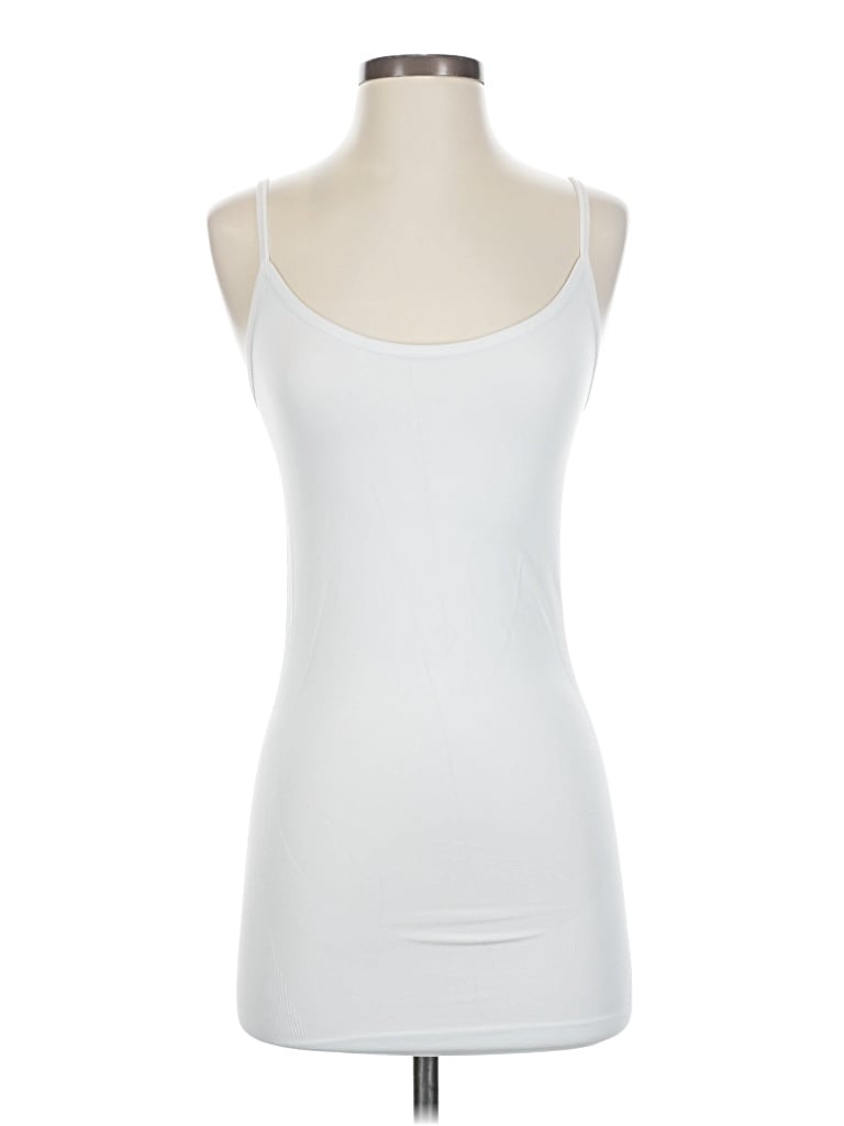 Pre-owned Isabel Tank Top White Strapless Neckline Tops