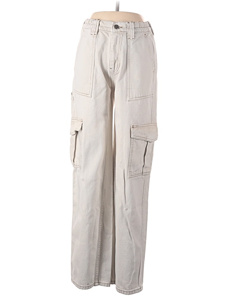 Pre-owned Bdg Jeans In White