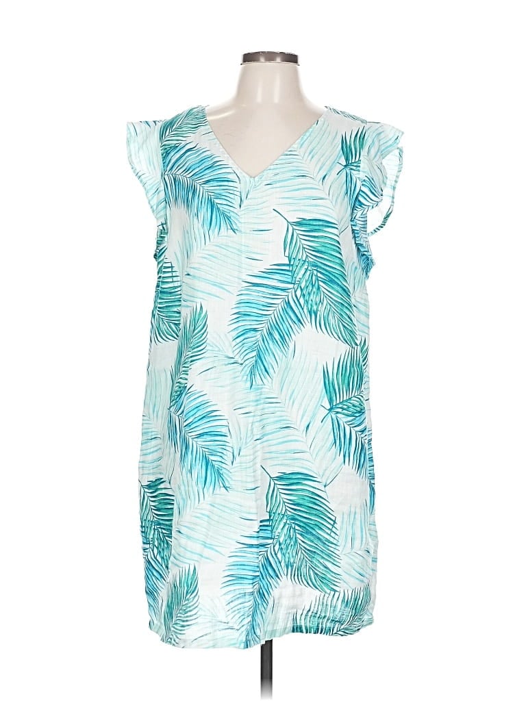 Pre-owned Tahari Casual Dress In Blue