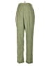 Unbranded 100% Polyester Chevron-herringbone Green Casual Pants Size 8 - photo 1