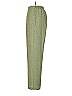 Unbranded 100% Polyester Chevron-herringbone Green Casual Pants Size 8 - photo 5
