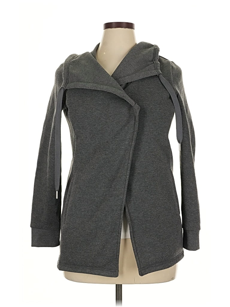 Pre-owned Bagatelle Coat In Gray