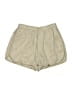 Zara Solid Tan Khaki Shorts Size XS - photo 1