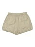 Zara Solid Tan Khaki Shorts Size XS - photo 2