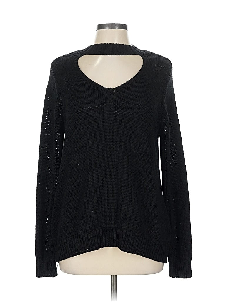 TORRID Pre-owned Pullover Sweater In Black