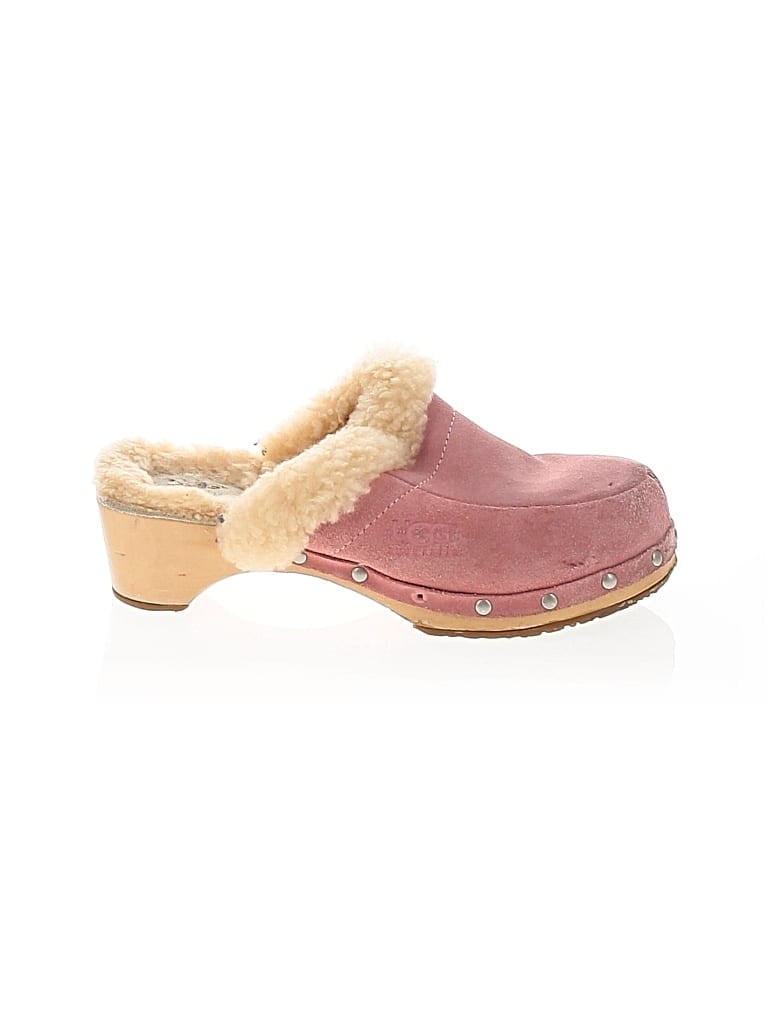 Pre-owned Ugg Mule/clog In Pink