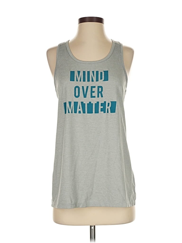 Pre-owned C9 By Champion Tank Top Silver Halter Neckline Tops