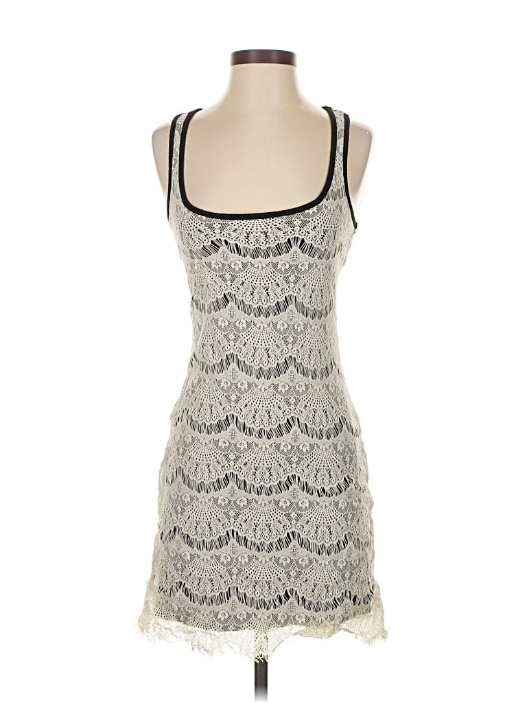 Pre-owned Inc International Concepts Cocktail Dress In Gray