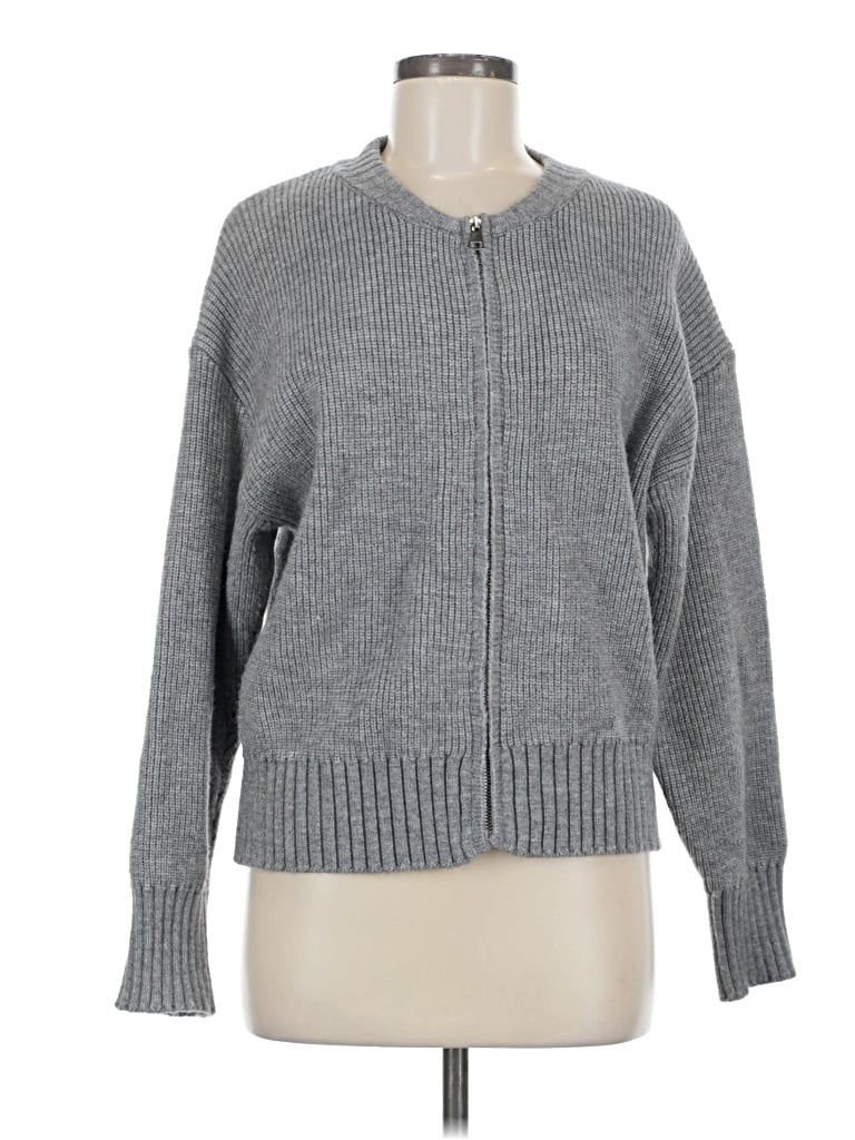 Pre-owned Unbranded Cardigan Sweater In Gray