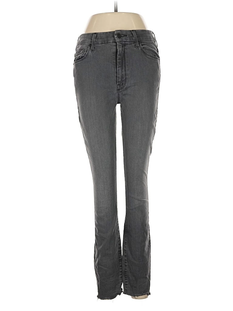 Pre-owned Mother Jeans In Gray