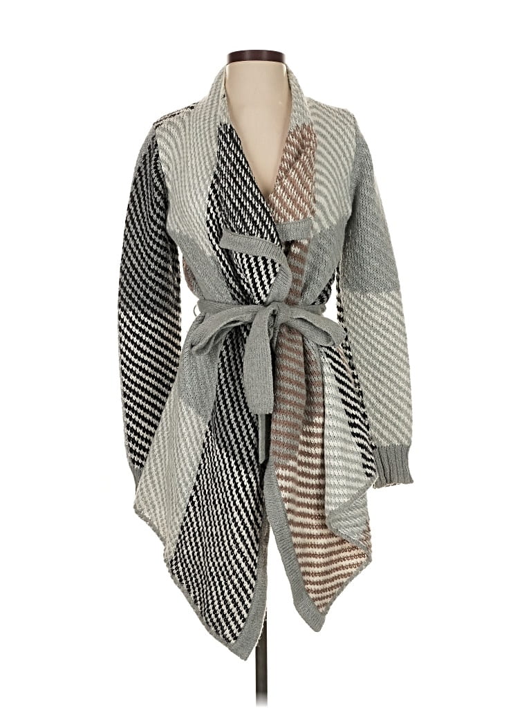 Pre-owned Old Navy Cardigan Sweater In Gray