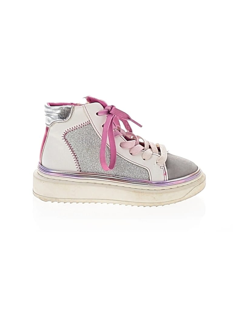 Pre-owned Steve Madden Kids' Sneakers In White