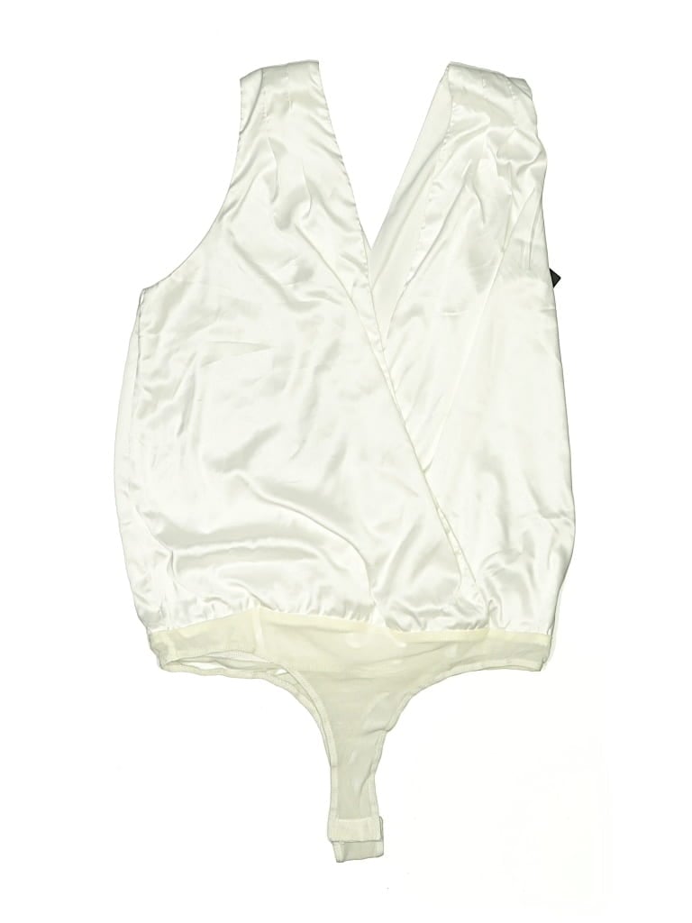 Pre-owned Lulus Bodysuit In White