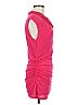 BCBGMAXAZRIA Solid Pink Sleeveless Top Size M - photo 4