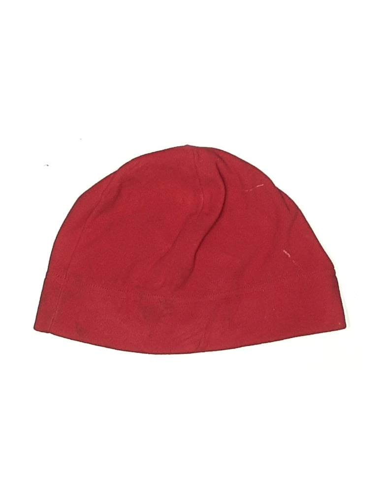 Pre-owned Lands' End Beanie Hat In Red