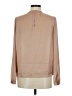 Vince. 100% Polyester Tan Long Sleeve Blouse Size 6 - photo 2