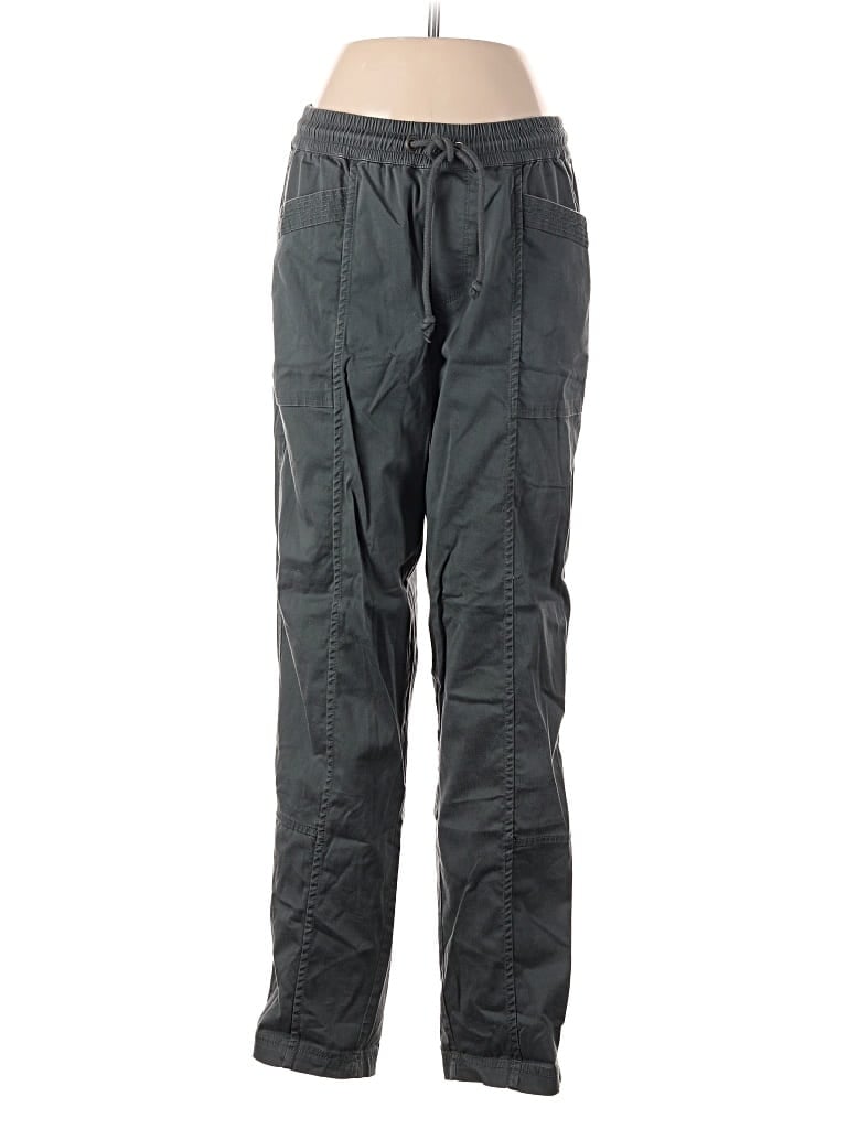 Pre-owned Lou & Grey Casual Pants In Gray