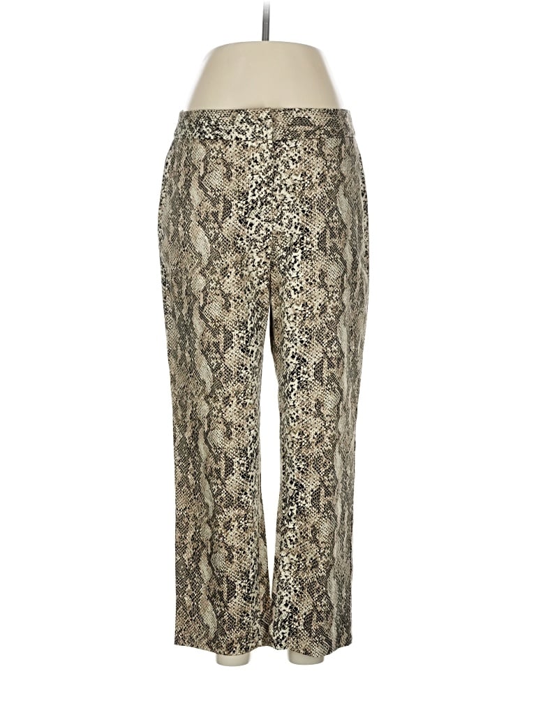 Pre-owned Dana Buchman Casual Pants In Gold