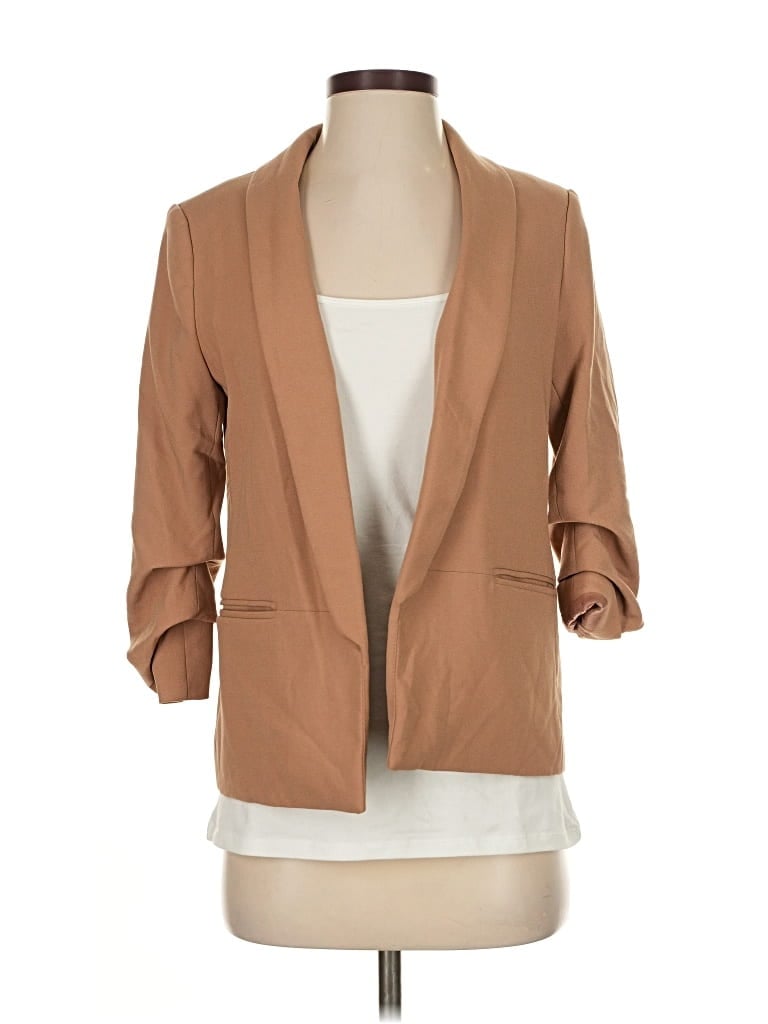 Pre-owned Banana Republic Factory Store Blazer Jacket In Brown