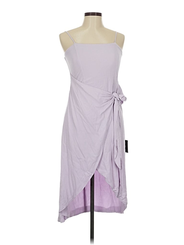 Pre-owned Lulus Cocktail Dress In Purple
