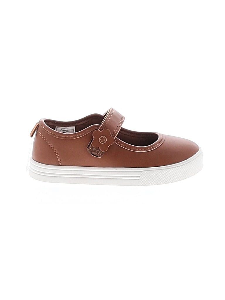 Pre-owned Oshkosh B'gosh Kids' Flats In Brown