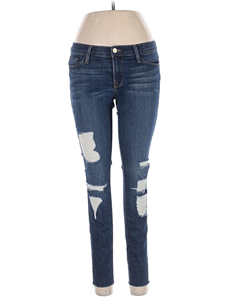 Pre-owned Frame Jeans In Blue