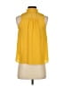 Maeve 100% Polyester Yellow Sleeveless Blouse Size 0 (petite) - photo 2