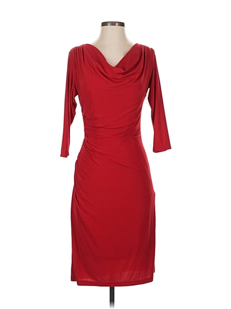 Click to view more detailed imagery on our partner's website Pre-owned Coldwater Creek Cocktail Dress In Red