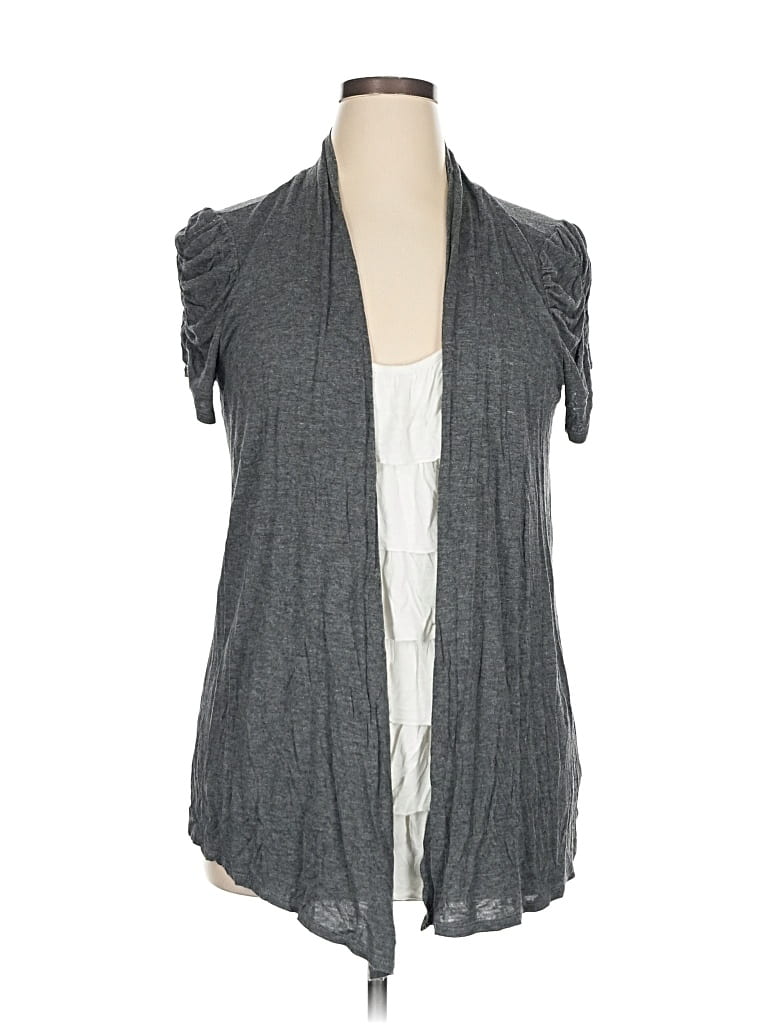 Pre-owned Ab Studio Sleeveless T-shirt In Gray