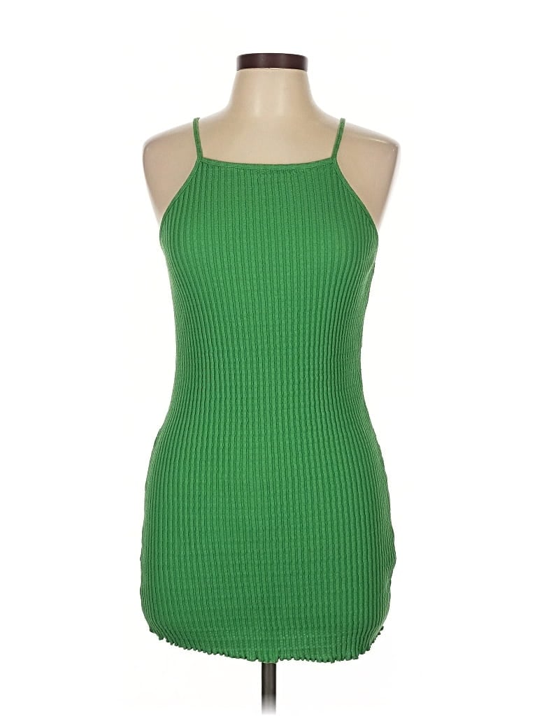 Pre-owned Primark Casual Dress In Green