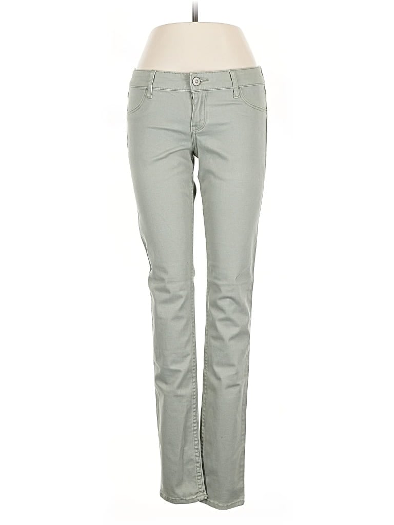 Pre-owned Hollister Casual Pants In Gray