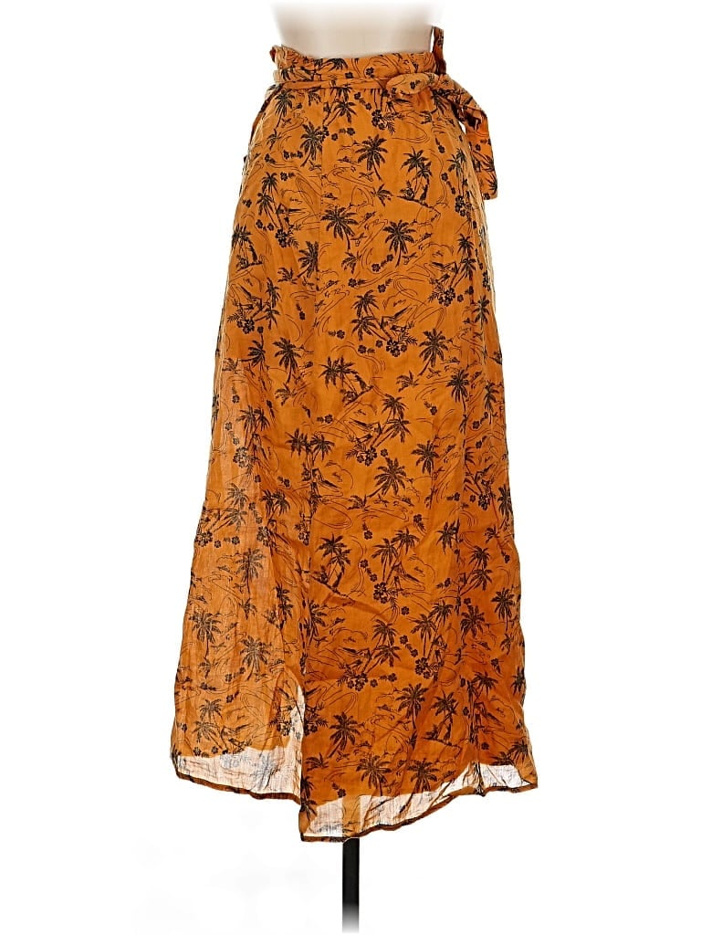 Pre-owned James Perse Casual Skirt In Orange