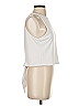 Blue Rain White Sleeveless T-Shirt Size L - photo 4