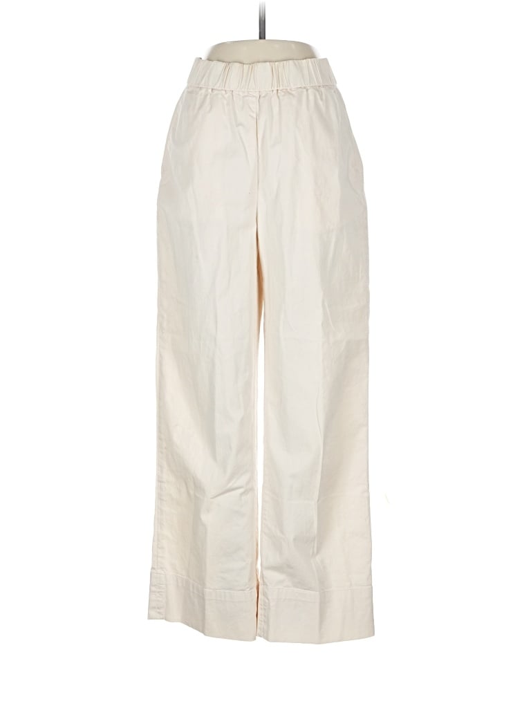 Pre-owned Everlane Casual Pants In White