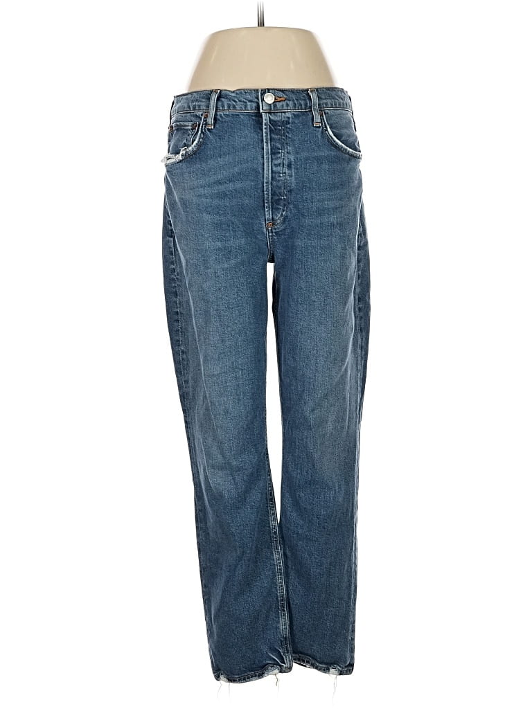 Pre-owned Agolde Jeans In Blue