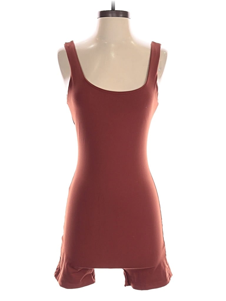 Pre-owned Automet Romper In Burgundy