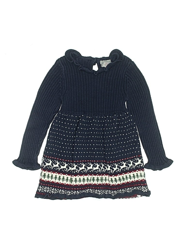 Pre-owned Tahari Kids' Dress In Blue