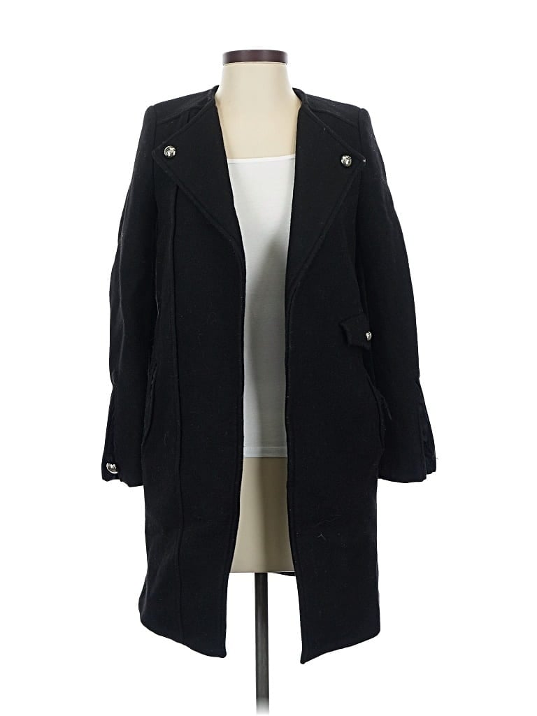 Pre-owned Zara Coat In Black