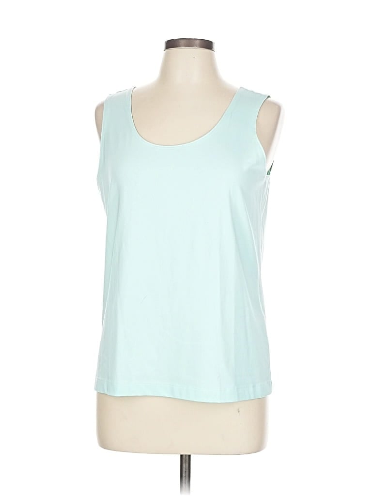Pre-owned Chico's Sleeveless T-shirt In Blue