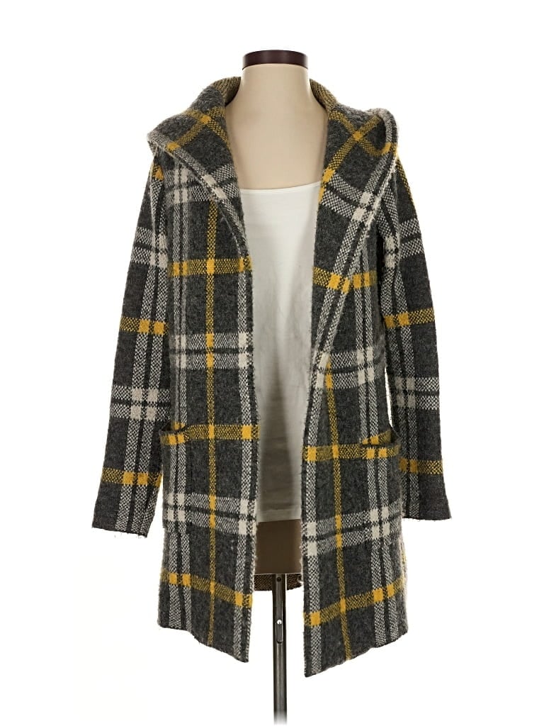 Pre-owned Tahari Coat In Gray