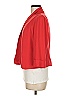 Kate Rosy 100% Polyester Red Cardigan Size M - photo 5