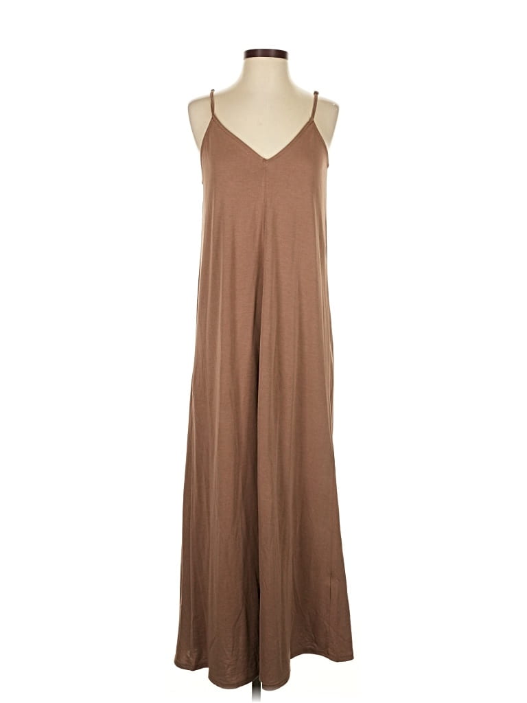 Pre-owned Be Cool Casual Dress In Brown