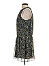 Likely 100% Polyester Print Black Cocktail Dress Size 4 - photo 5