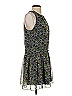 Likely 100% Polyester Print Black Cocktail Dress Size 4 - photo 4