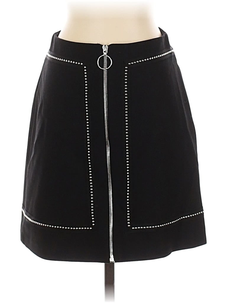Pre-owned Maje Casual Skirt In Black