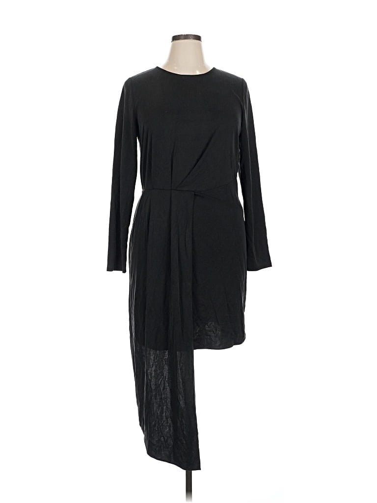 Pre-owned Bar Iii Casual Dress In Black