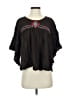 Ariat 100% Rayon Black 3/4 Sleeve Blouse Size XS - photo 1