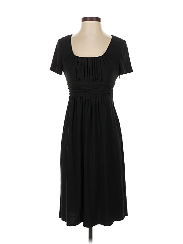 Pre-owned Evan Picone Casual Dress In Black