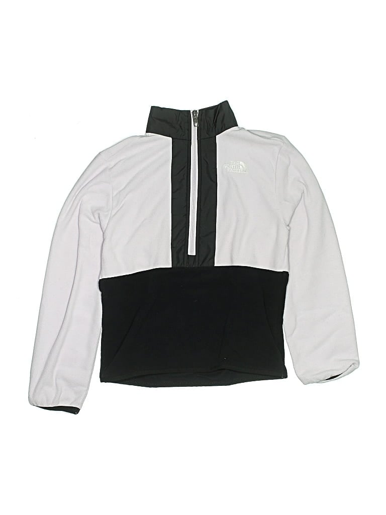 Pre-owned The North Face Kids' Pullover Sweater In White