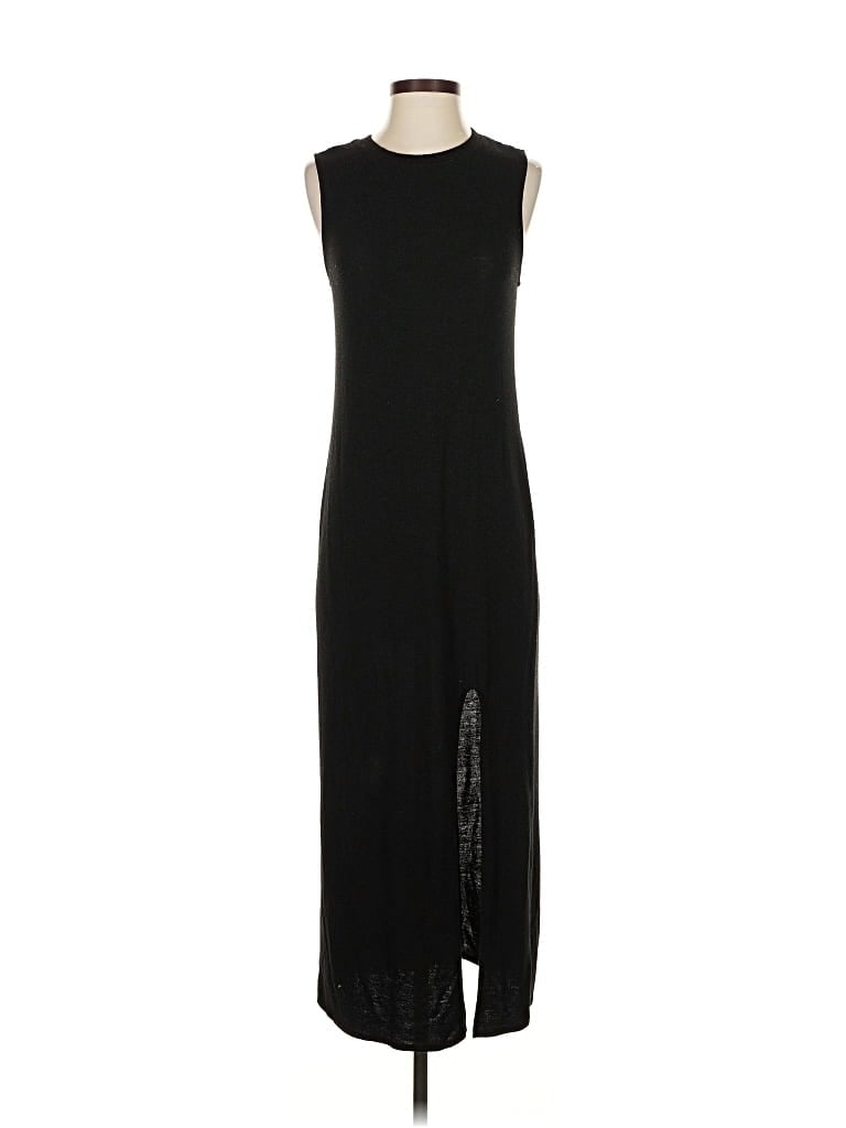 Pre-owned Something Navy Casual Dress In Black